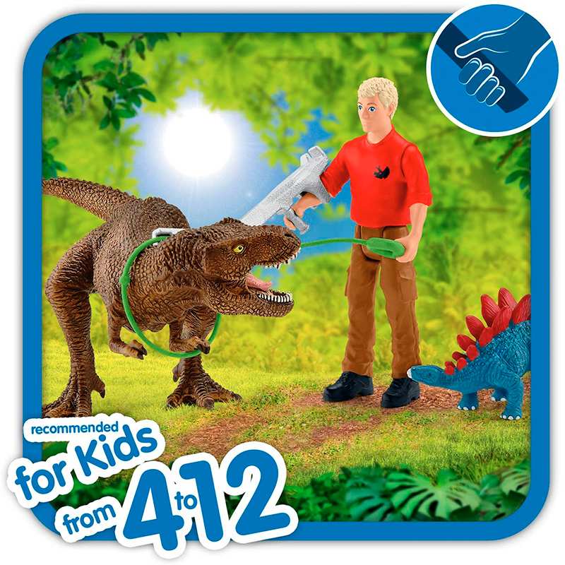 Schleich Dinosaurs 41465 Ataque Tyrannosaurus Rex
