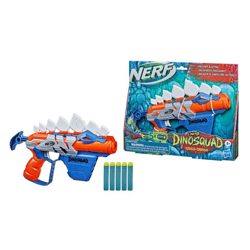 HASBRO Nerf F0806SA00 Dinosquad Stego-Smash
