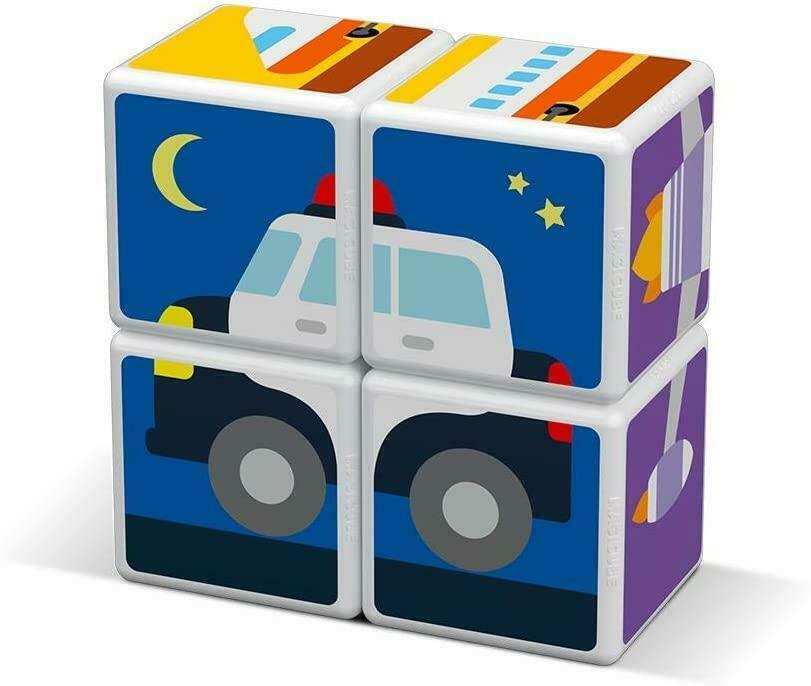 Geomag  Magicube #122 Cubos Magneticos Transporte 7 Pcs