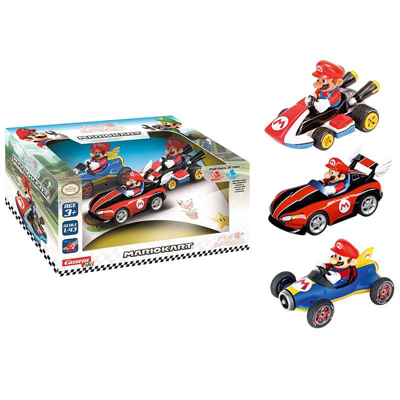 Carrera Pull And Speed 15813016 Vehiculo Mario Collection Mario (3 Pack)