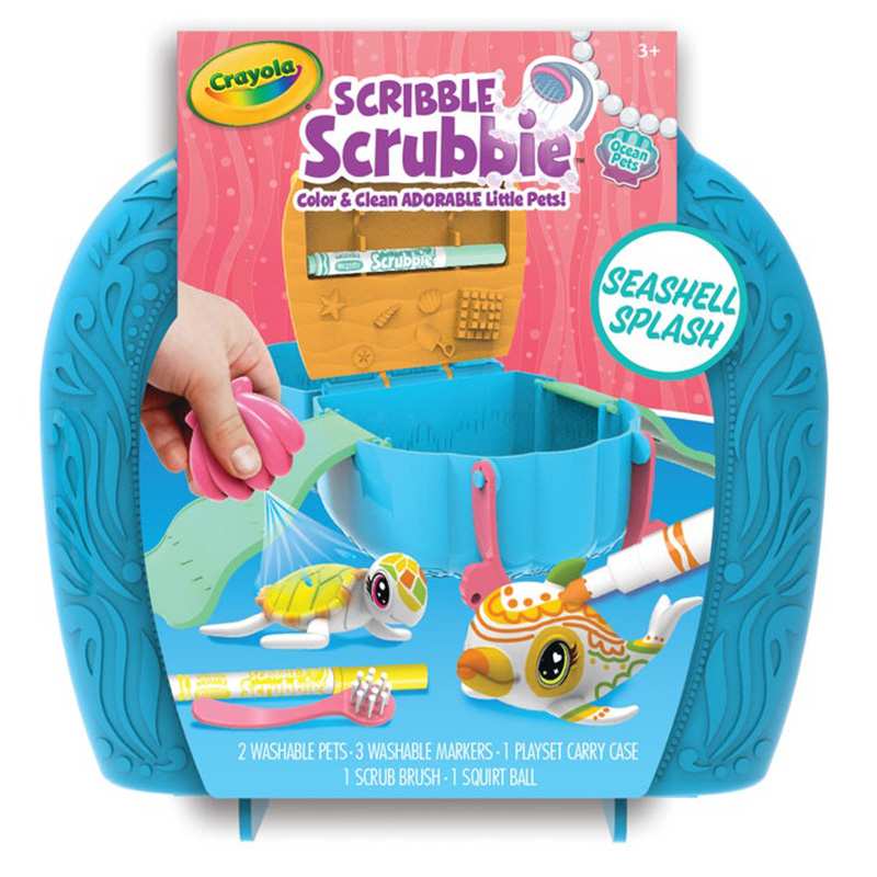 Crayola Scribble Scrubbie Ocean Pets Set
