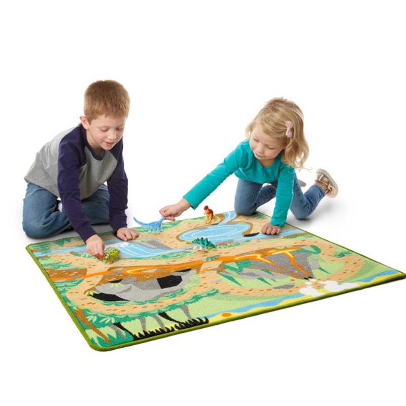 Melissa & Doug 19427 Alfombra De Dinosaurio Prehistorico