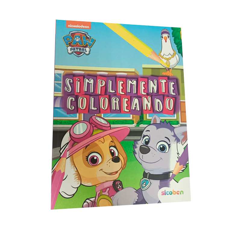 Kadi 85011 Libro Simplemente Coloreando Paw Patrol