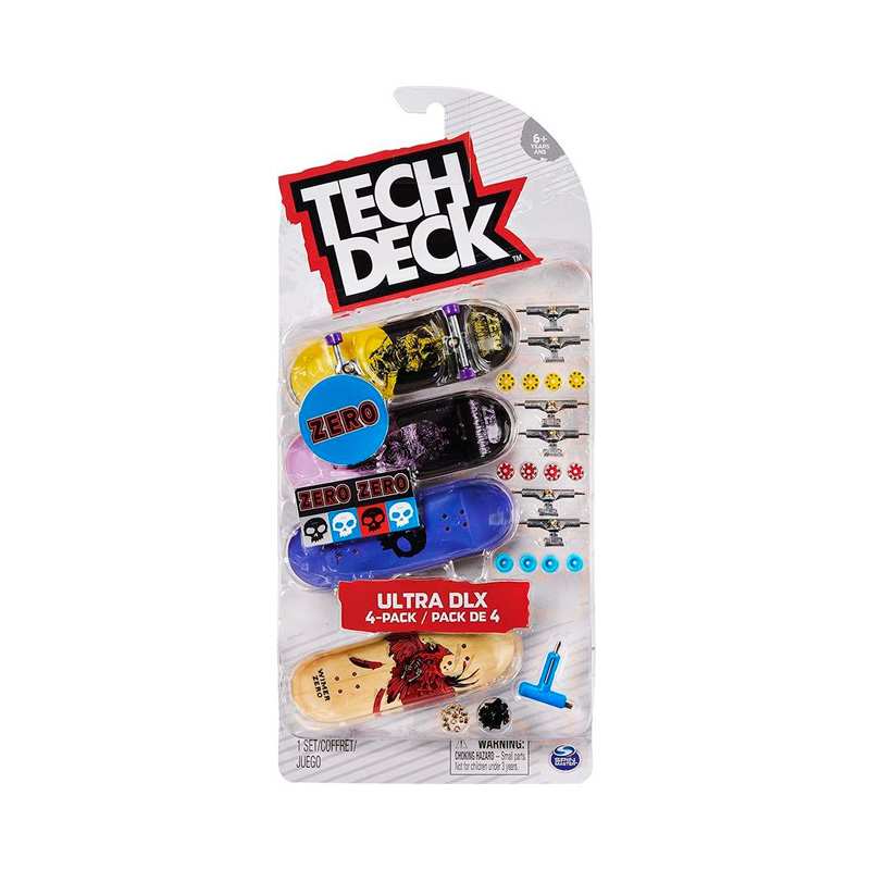 Spin Master Tech Deck 6028815 Set Ultra Dlx Pack De 4