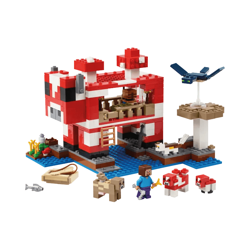Lego Minecraft 21270 La Casa De Los Hongos