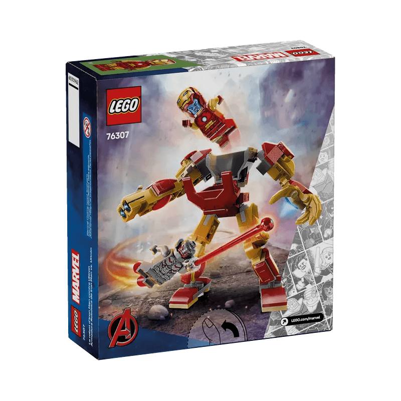 Lego Marvel 76307 El Robot De Iron Man Contra Ultron