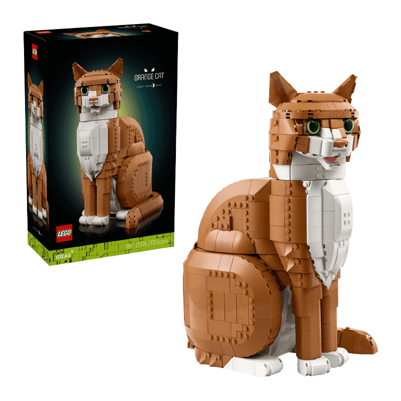 Lego Ideas 21376 Gato Naranja
