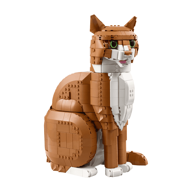 Lego Ideas 21376 Gato Naranja