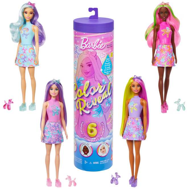 Mattel Barbie Jfv58  Color Reveal Surtido