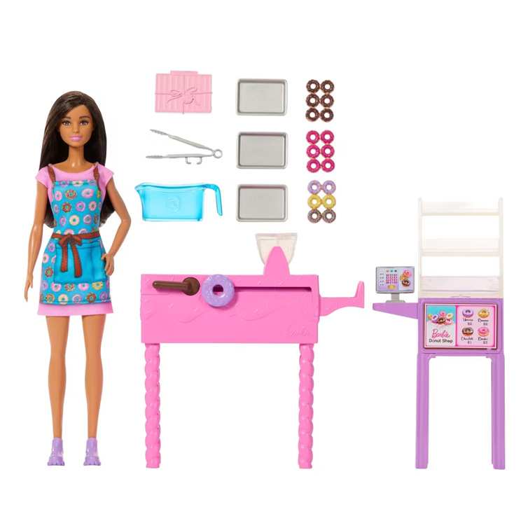 Mattel Barbie Jkb50  Set Tienda De Donas