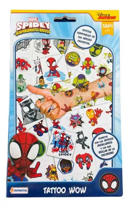 Tapimovil Tattoo Wow Vsp03267 Spidey Y Amigos