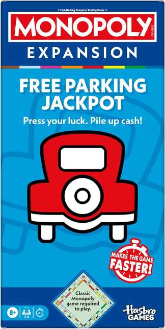Hasbro Games G0718 Juego Monopoly Free Parking Jackpot