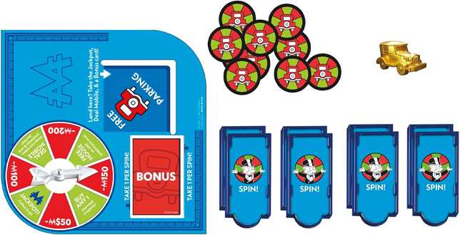 Hasbro Games G0718 Juego Monopoly Free Parking Jackpot