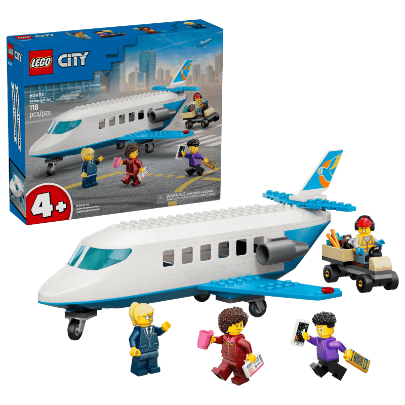 Lego City 60492 Avion De Pasajeros