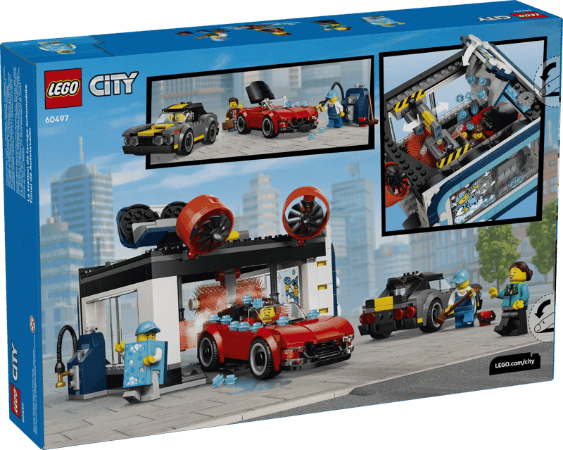 Lego City 60497 Tunel De Autolavado