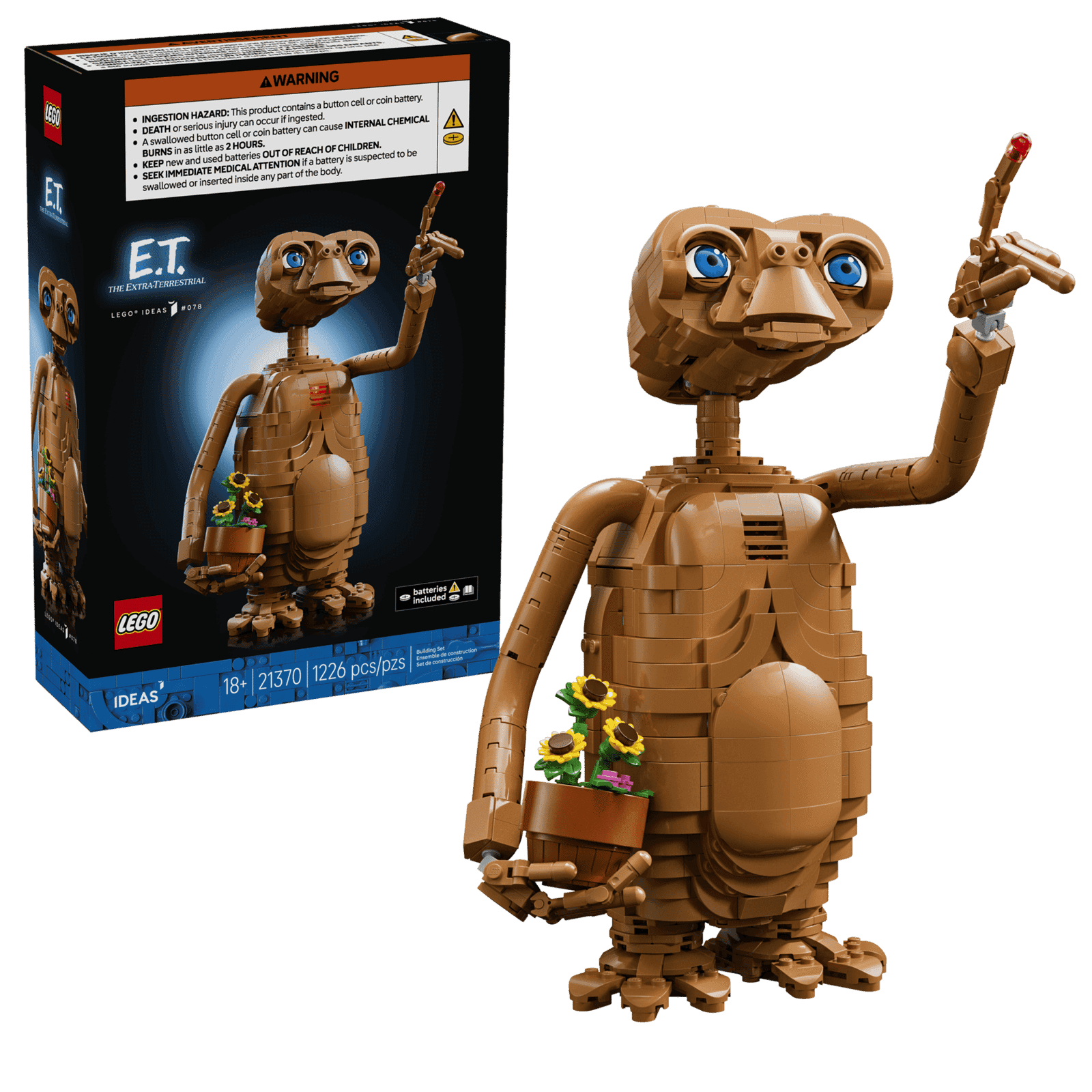Lego Ideas 21370 E.T El Extratrerrestre