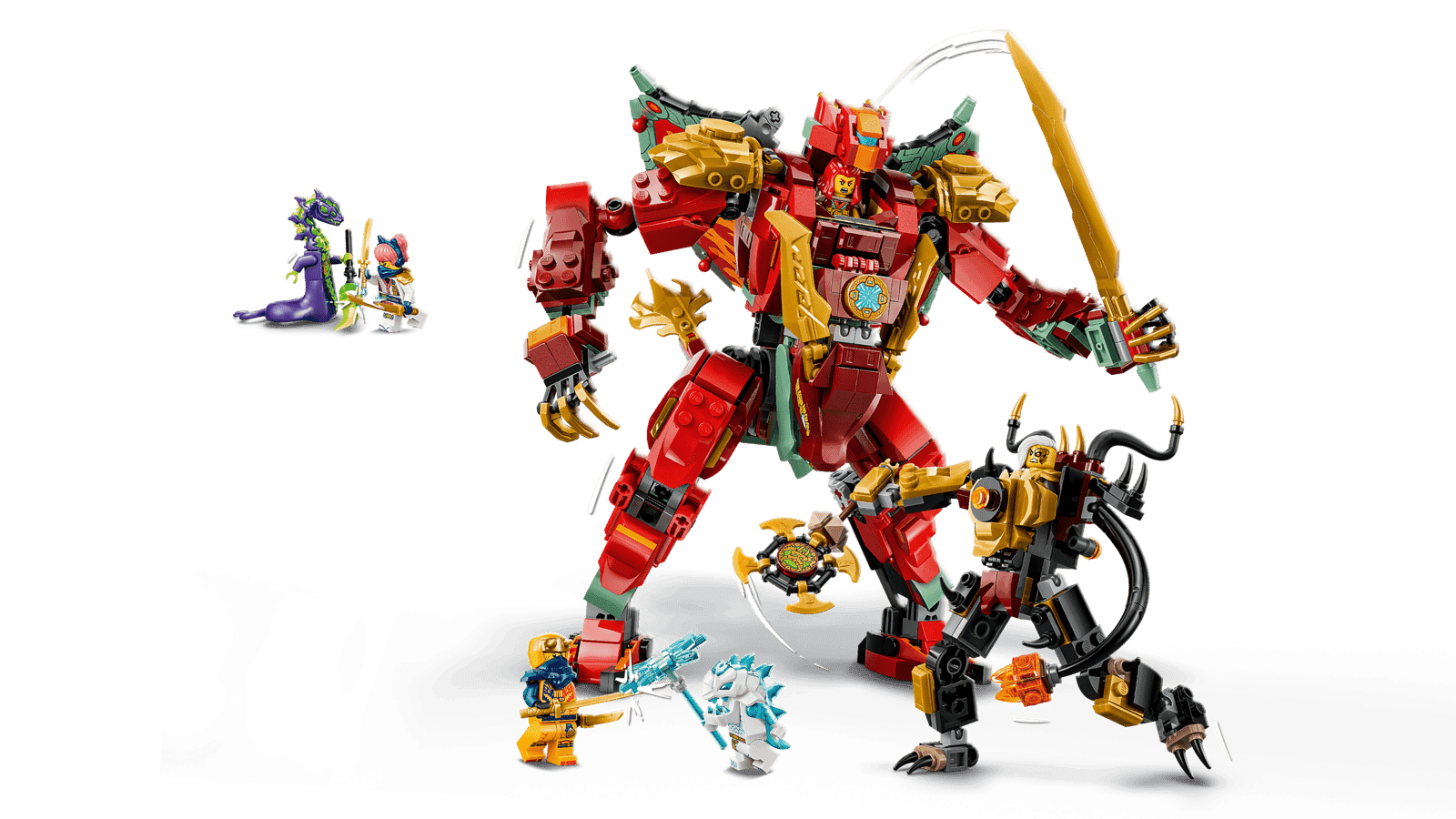 Lego Ninjago 71868 Meca Dragon Transformable De Wyldfyre