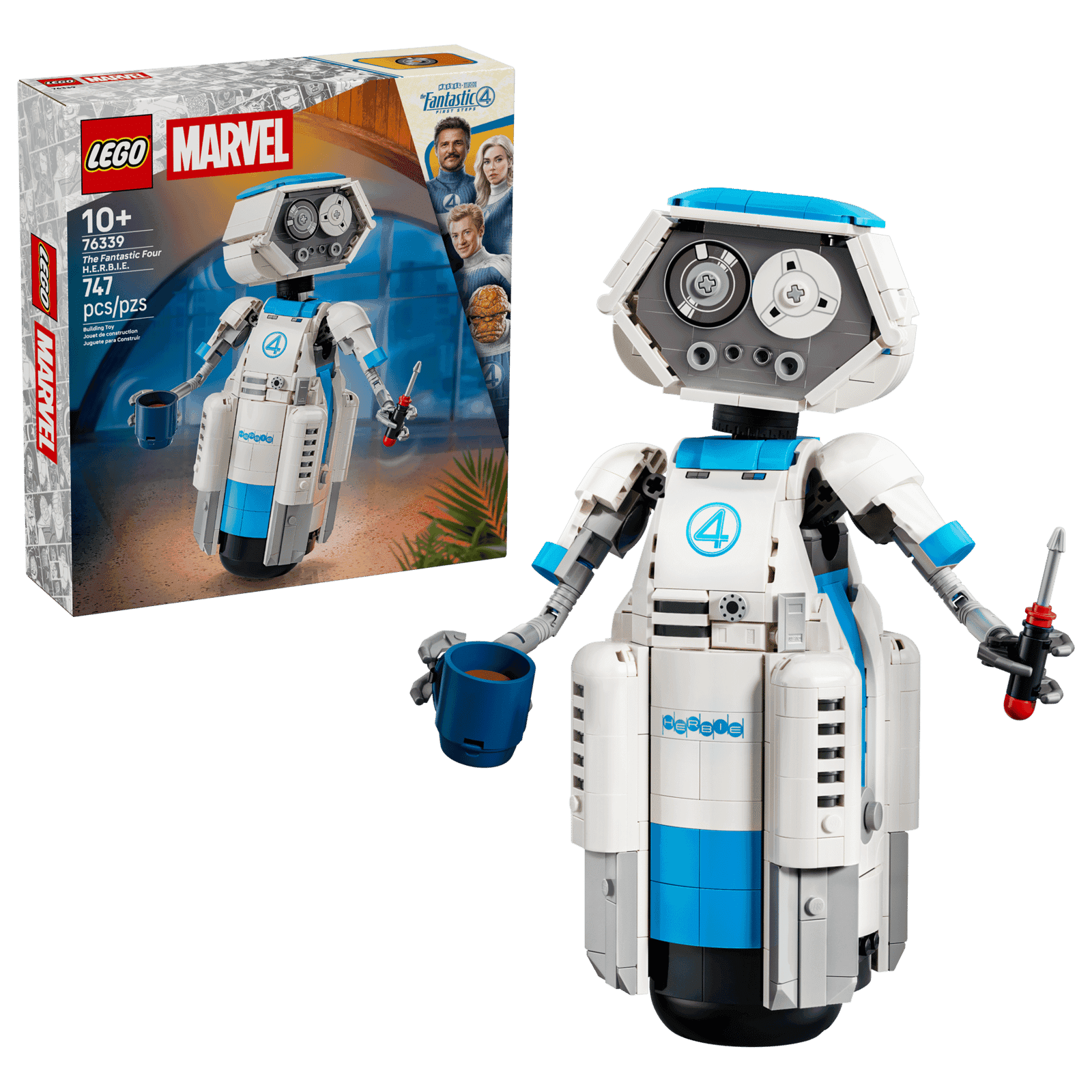 Lego Marvel 76339 Los 4 Fantasticos: H.E.R.B.I.E