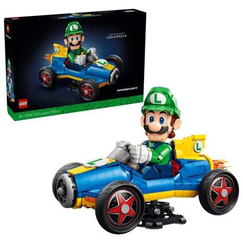 Lego Super Mario Bros 72050 Mario Kart: Luigi Y Mach 8