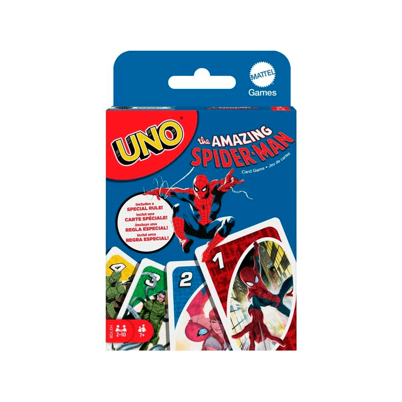 Mattel Games Hxy08-0 Uno Spider-Man