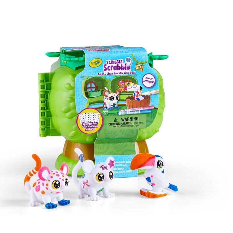 Crayola Scribble Scrubbie Safari Treehouse
