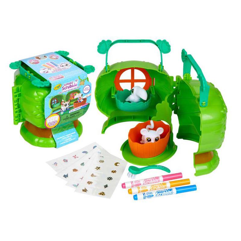Crayola Scribble Scrubbie Safari Treehouse