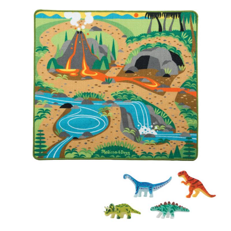 Melissa & Doug 19427 Alfombra De Dinosaurio Prehistorico