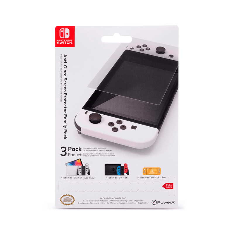 Estuche Protector 3 Pack Nintendo Switch