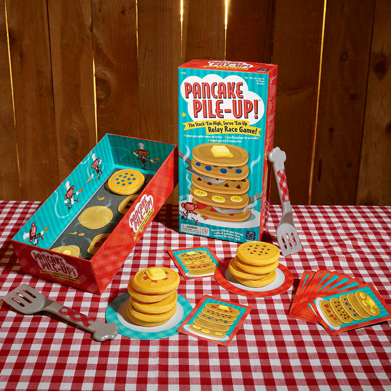 Learning Resources  3025 Juego Educativo Pancake Pile-Up!