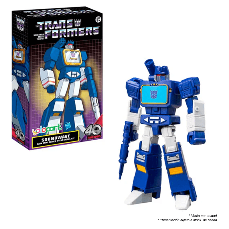 Hasbro Transformers Ypamkg1Sw Amk Mini Series Model Kit Generation One Soundwave