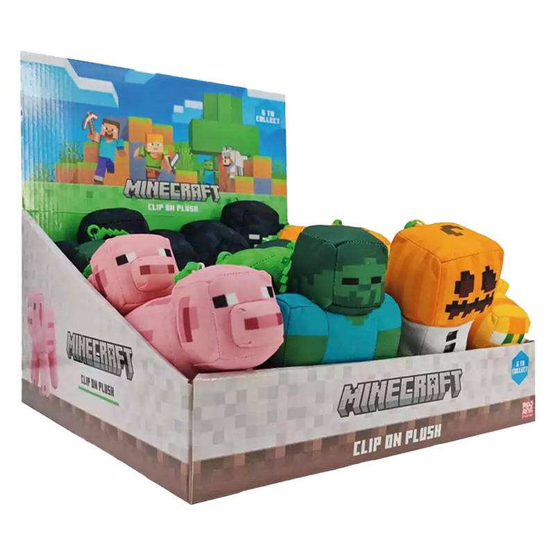 Mojang Minecraft Mc7004 Peluche Con Clip Peque–o Surtido