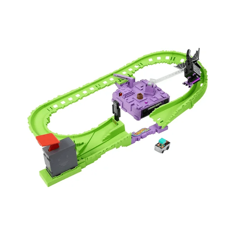 Mattel Hot Wheels Jfp34  Pista Minecraft