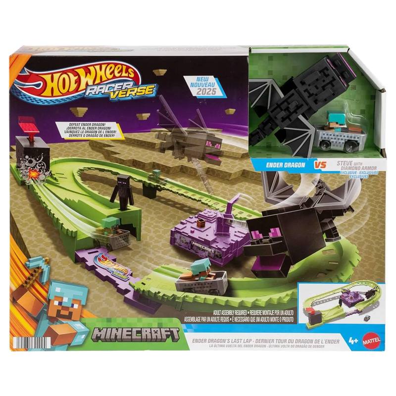 Mattel Hot Wheels Jfp34  Pista Minecraft
