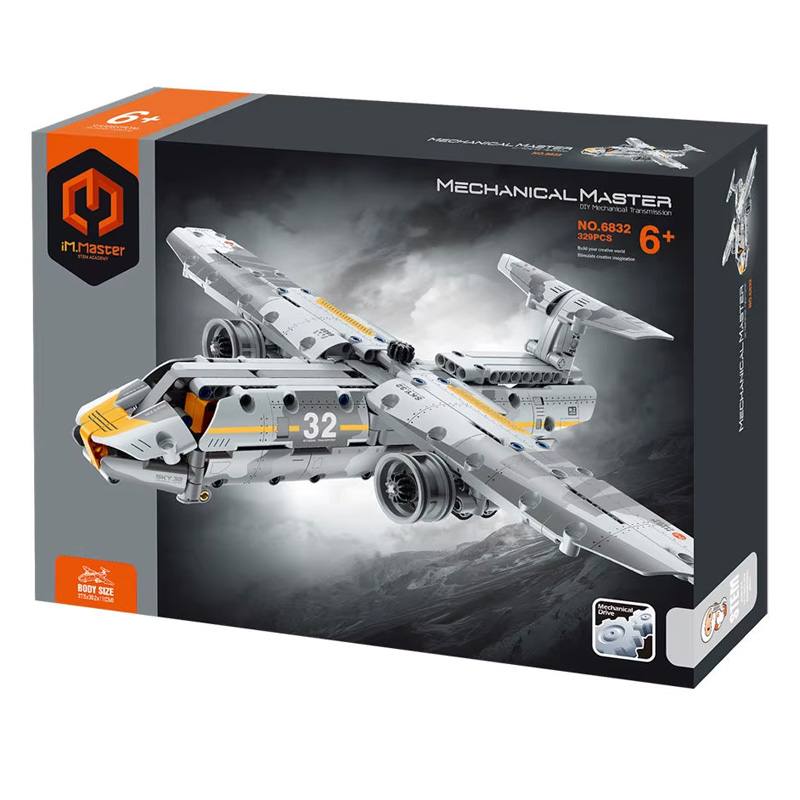 Im.Master  6832 Avion Militar Bloques Construccion