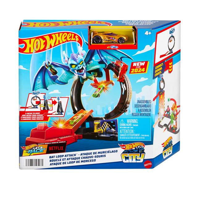 Mattel Hot Wheels Htn78 Ataque De Murcielagos