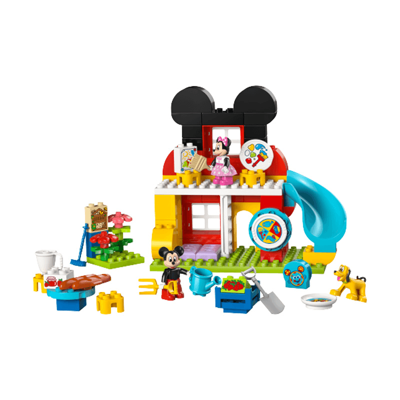 Lego Disney 10465 Casa De Mickey Mouse Con Minnie Y Pluto