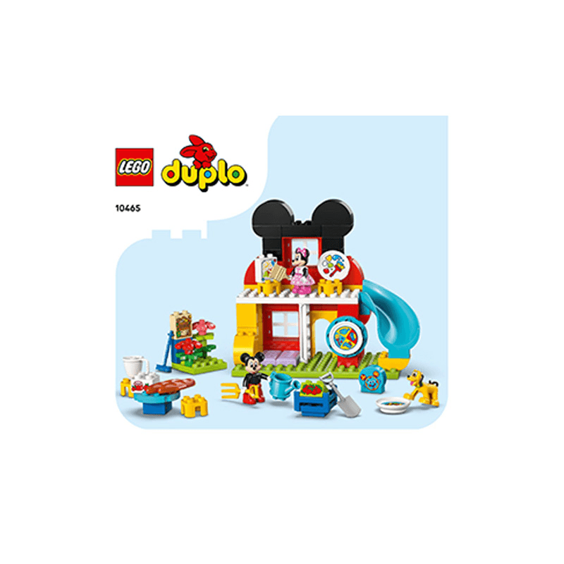 Lego Disney 10465 Casa De Mickey Mouse Con Minnie Y Pluto