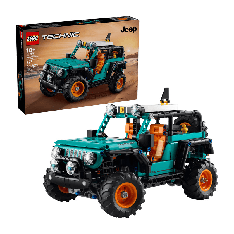 Lego Technic 42227 Suv Jeep Wrangler Rubicon