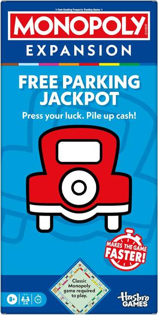 Hasbro Games G0718 Juego Monopoly Free Parking Jackpot