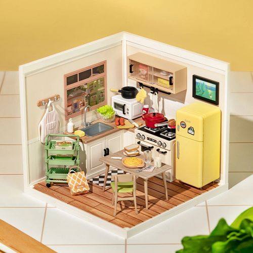 Rolife Diy Dw008 Cocina Happy Meals