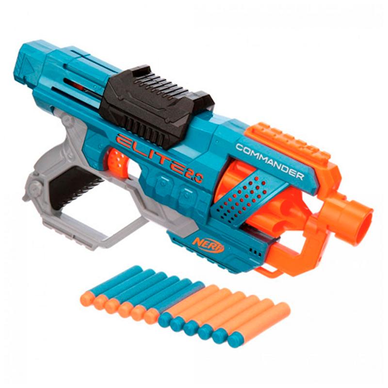 Hasbro Nerf E9486Sa00 Lanzador De Dardos Elite 2.0 Commander Rc-6