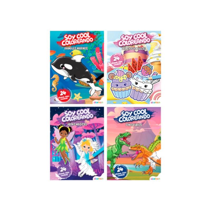 Kadi 78075 Libro Soy Cool Coloreando Ii Surtido