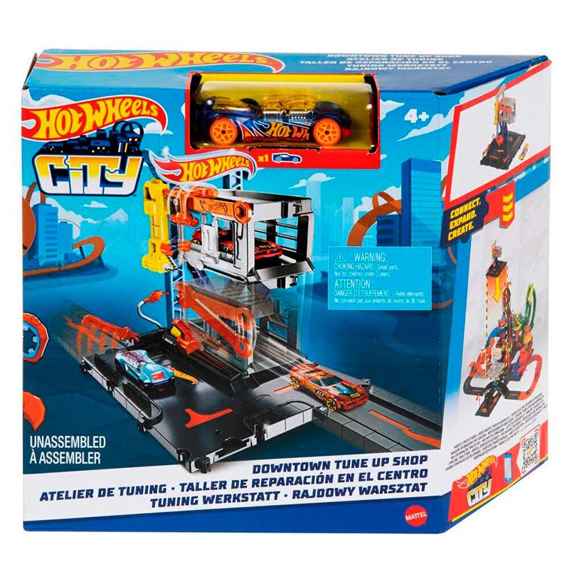 Mattel Hot Wheels Hdr25 Taller De Reparacion