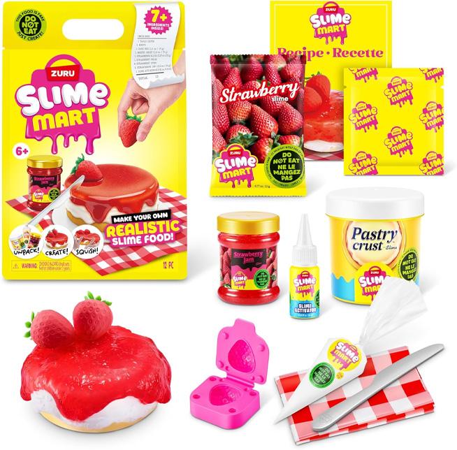 Zuru Slime Mart 15901A Bolsa Compra Pequena Fresa Cheesecake Serie 1