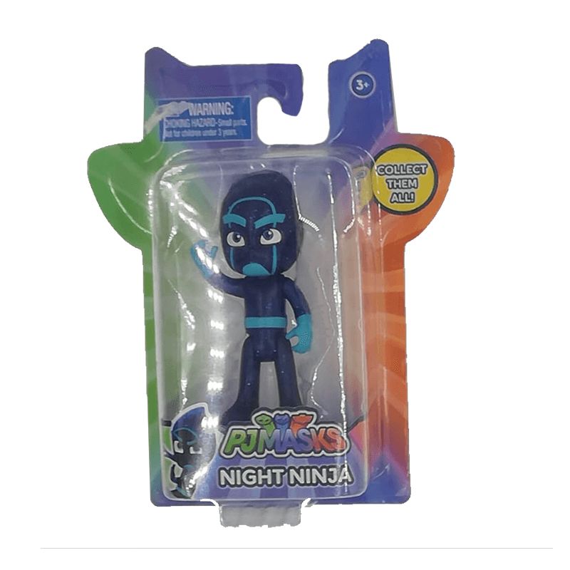 BOING TOYS PJ Masks 24770 Figura Articulada de 3 Plg. Night Ninja (ASST 6/6)