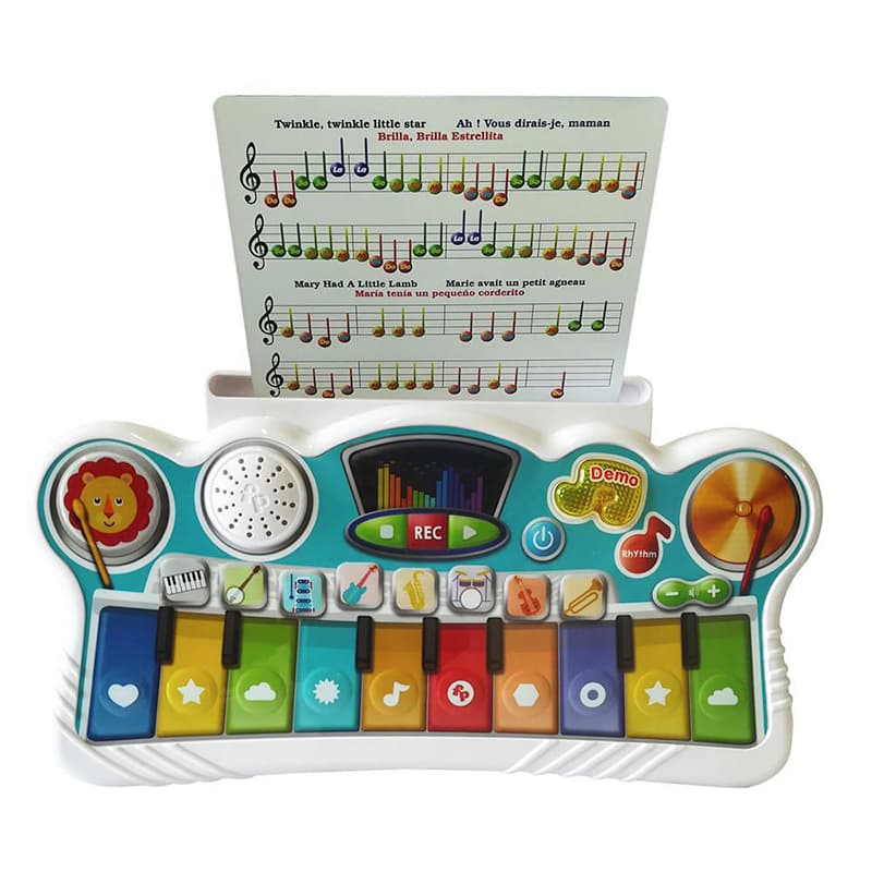 Mattel Fisher Price Dfp3030 Mi Primer Piano Interactivo Infantil