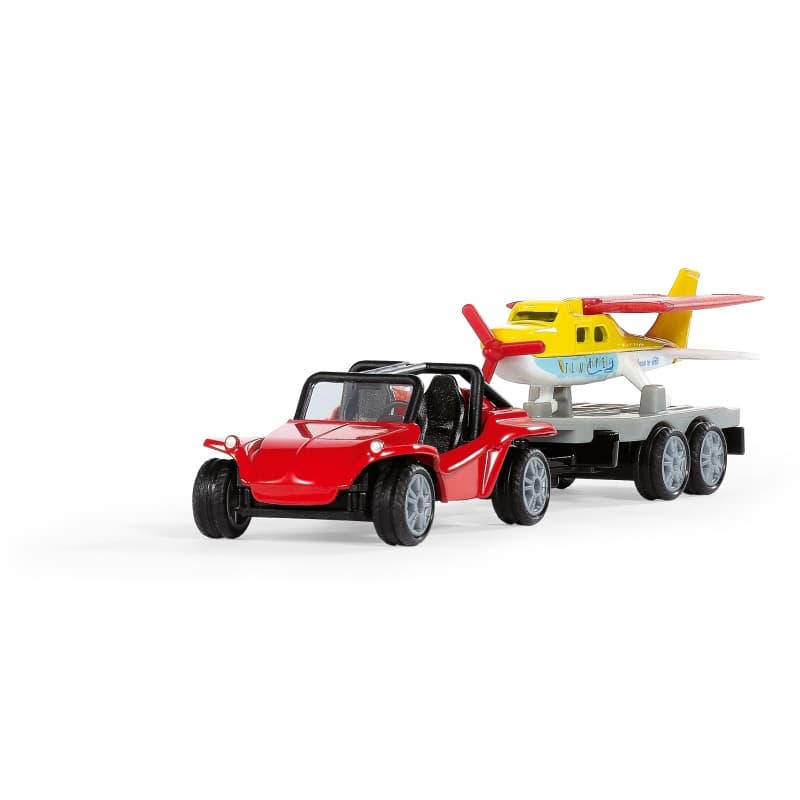 Siku Blister 1696 Buggy Con Avión Deportivo