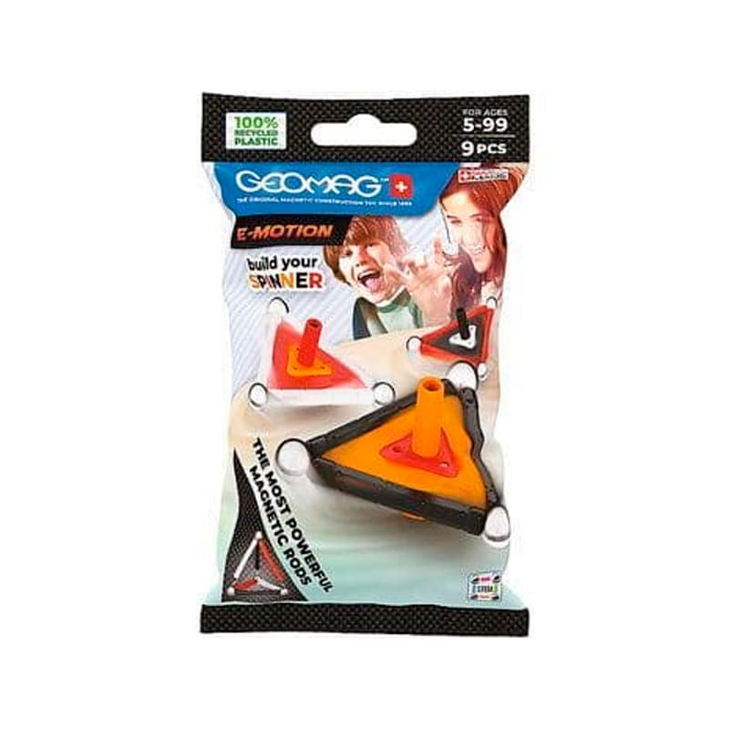 Geomag 028 E-Motion Reciclable Paneles Flowpack 9 Pcs