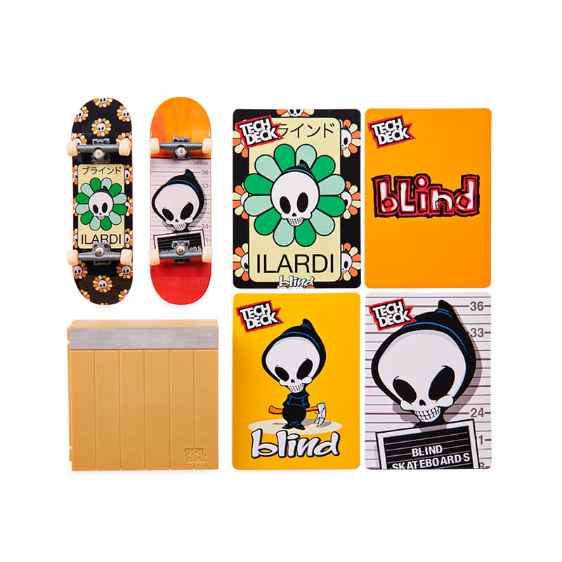 Spin Master Tech Deck  6066629 Patineta Serie Versus 2 Unidades Incluye 1 Obstaculo