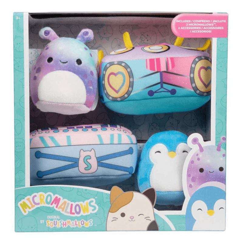 Jazwares Squishmallows Sqmm0013 Peluche Set Micromallows 2.5 Plg